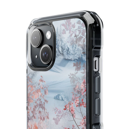 Floral Serenity Case - Clear Impact iPhone 15 Phone Case