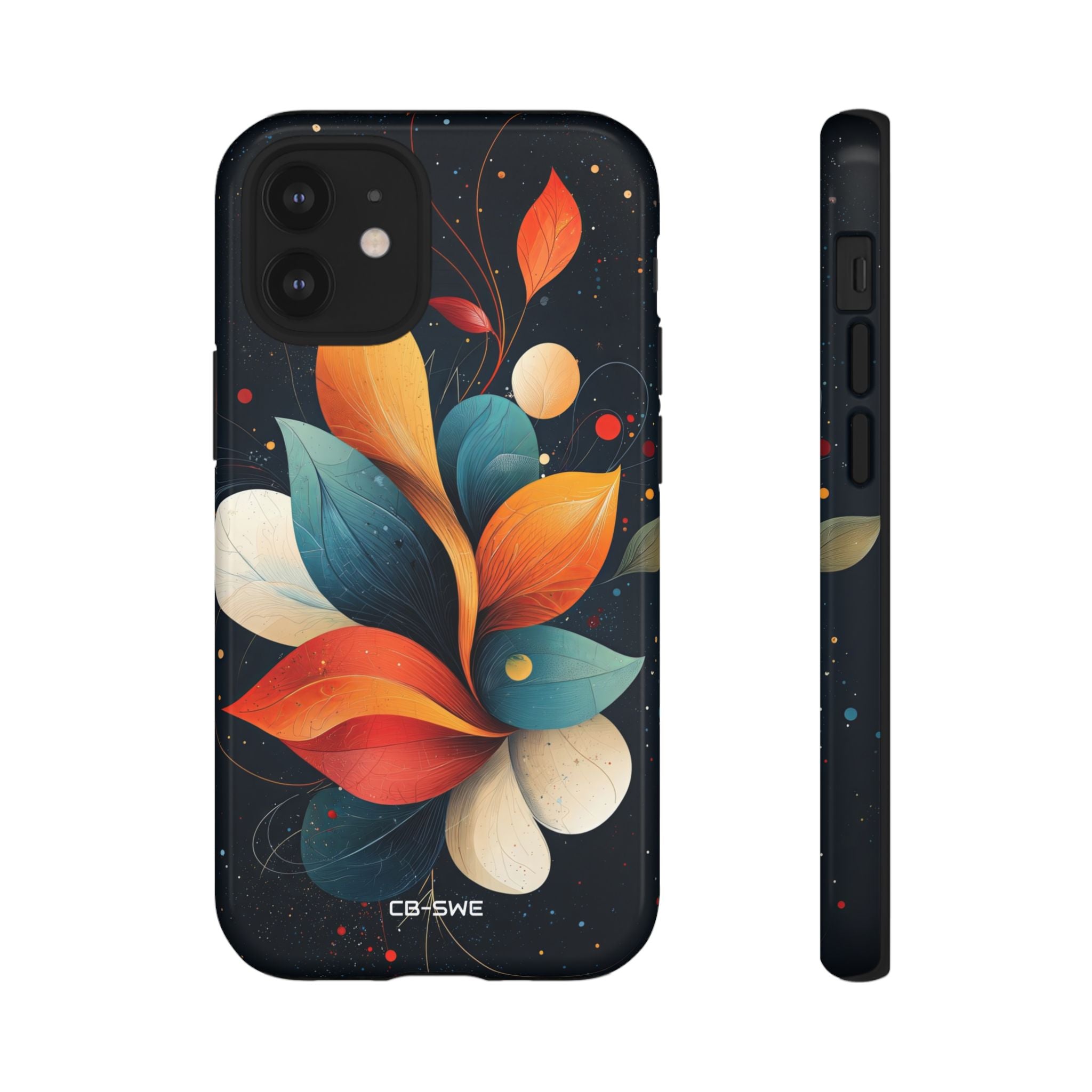 Vibrant Floral Harmony - iPhone Case