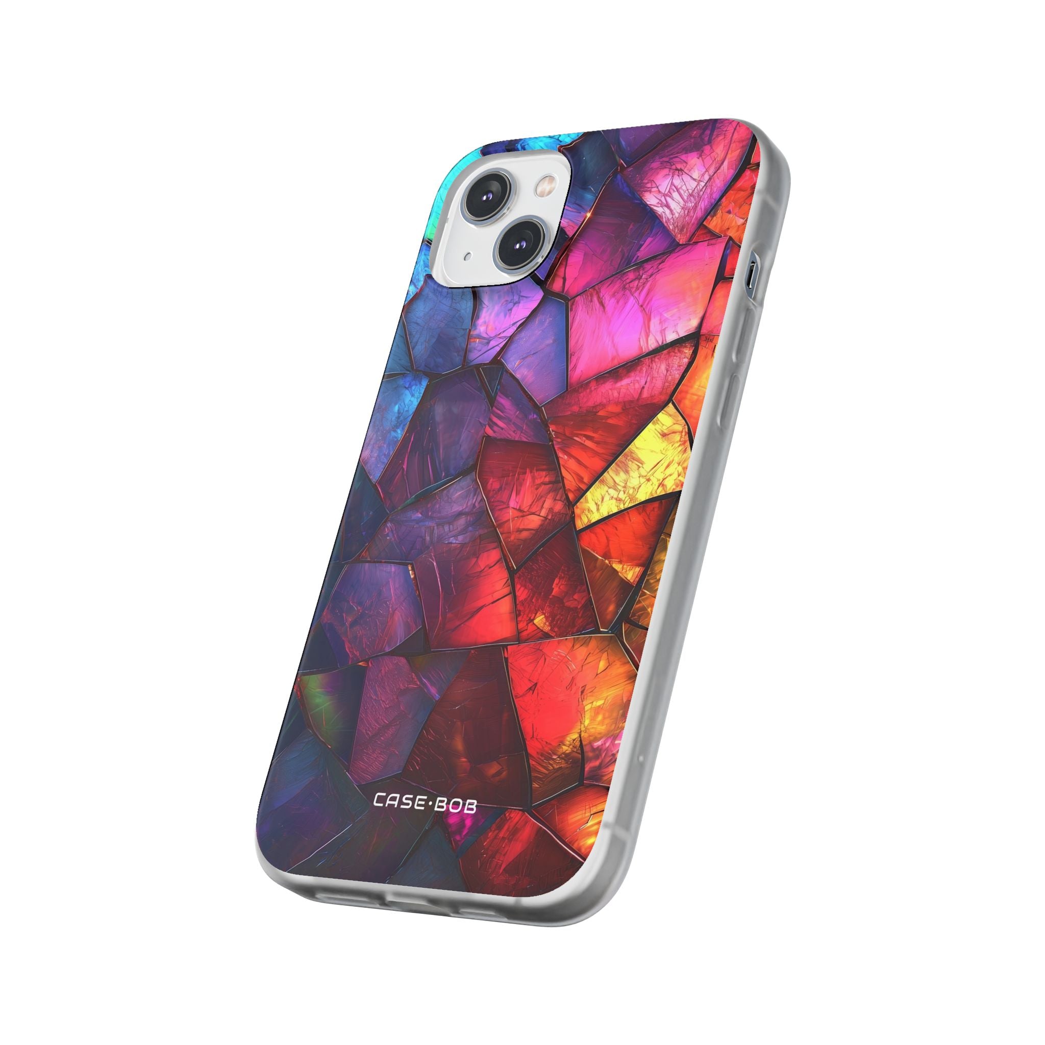 Cracked Prism iPhone 14 Plus Case - Soft