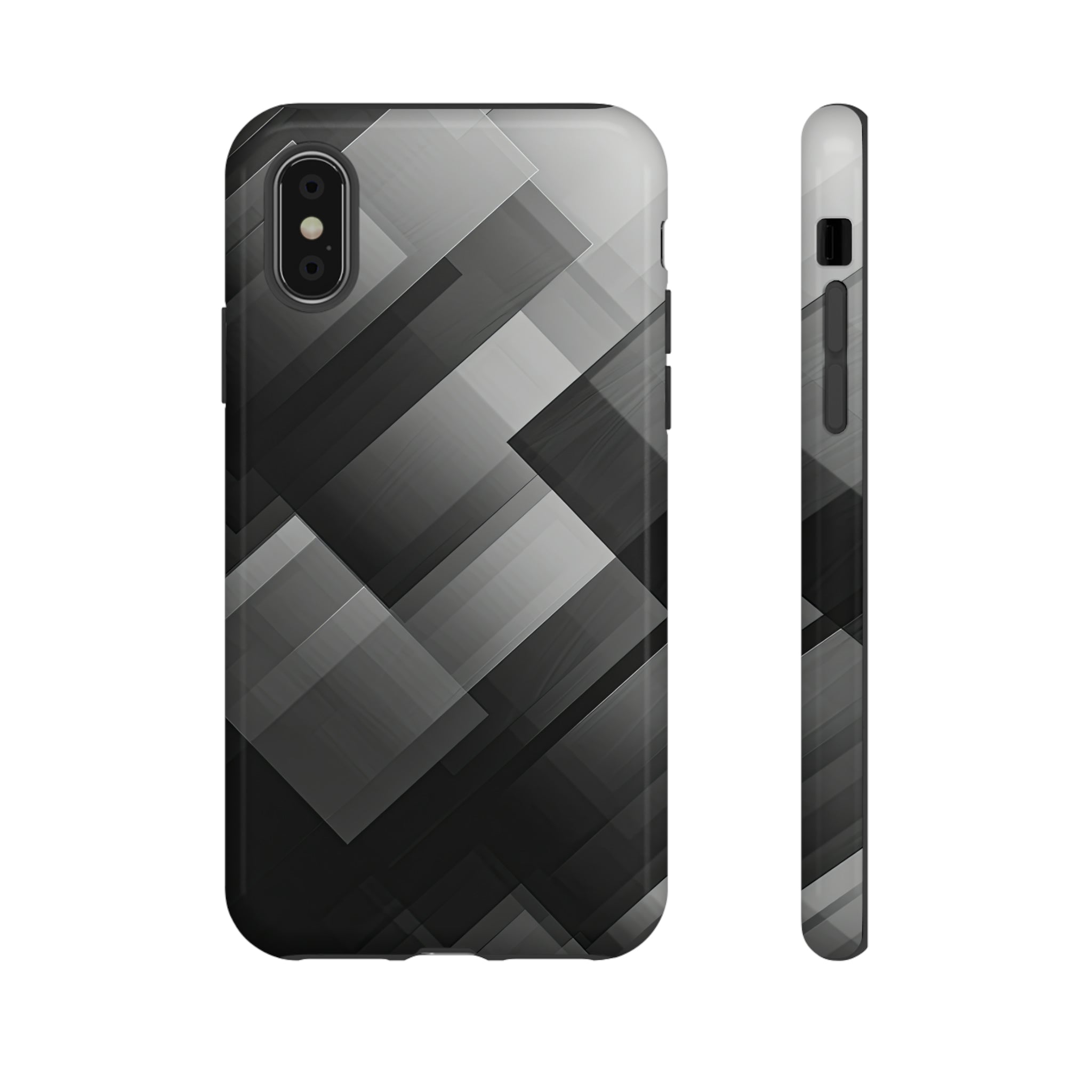 Gradient Grey Shades - Protective Phone Case