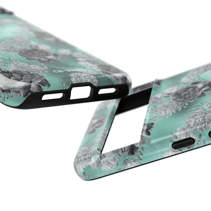 Teal Floral Elegance - Google Pixel Case