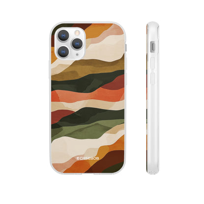 Earth Tone Pattern | Phone Case for iPhone (Flexible Case)