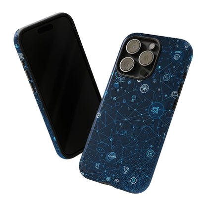 Link Spectrum: Connectivity Gradient - Protective Phone Case