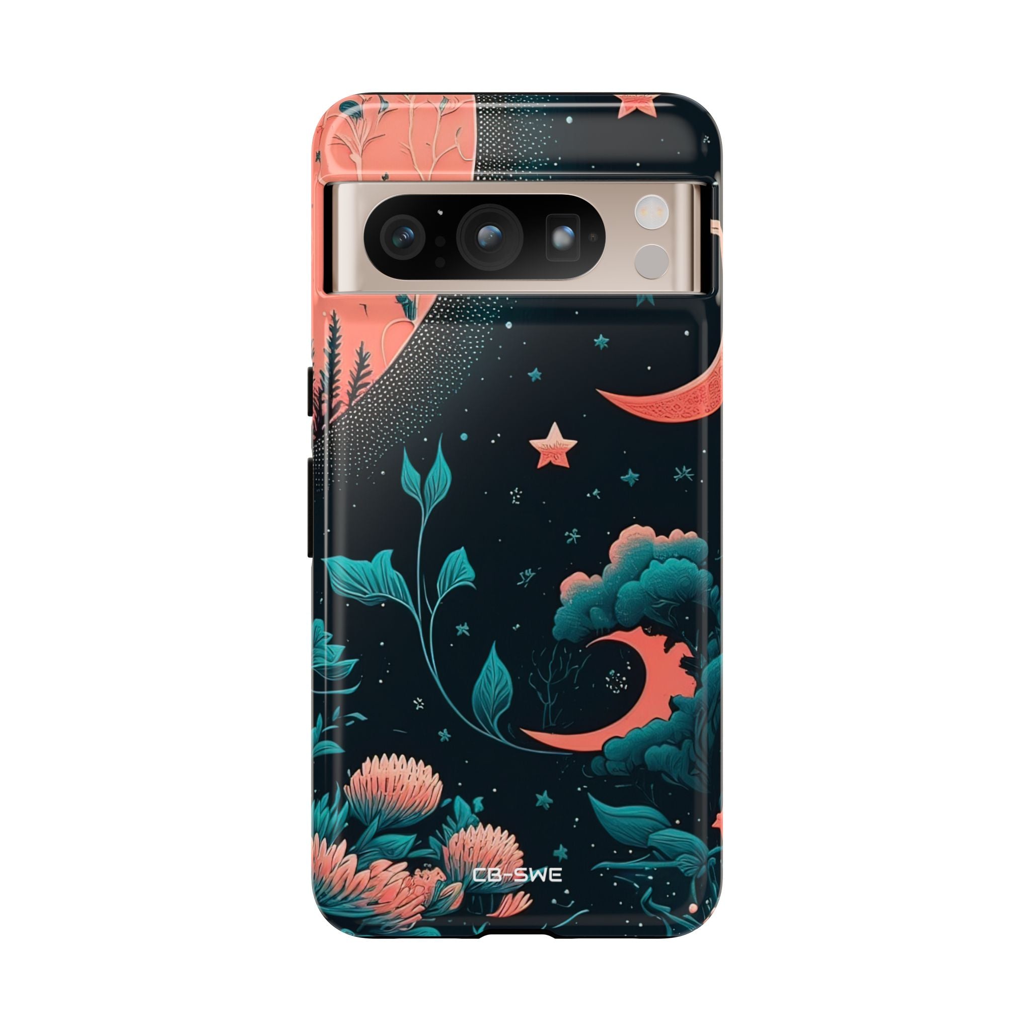 Cosmic Floral Dreams - Google Pixel Case