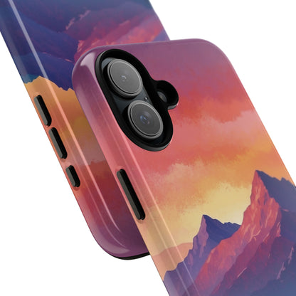 Mountain Peaks Rise - iPhone Case