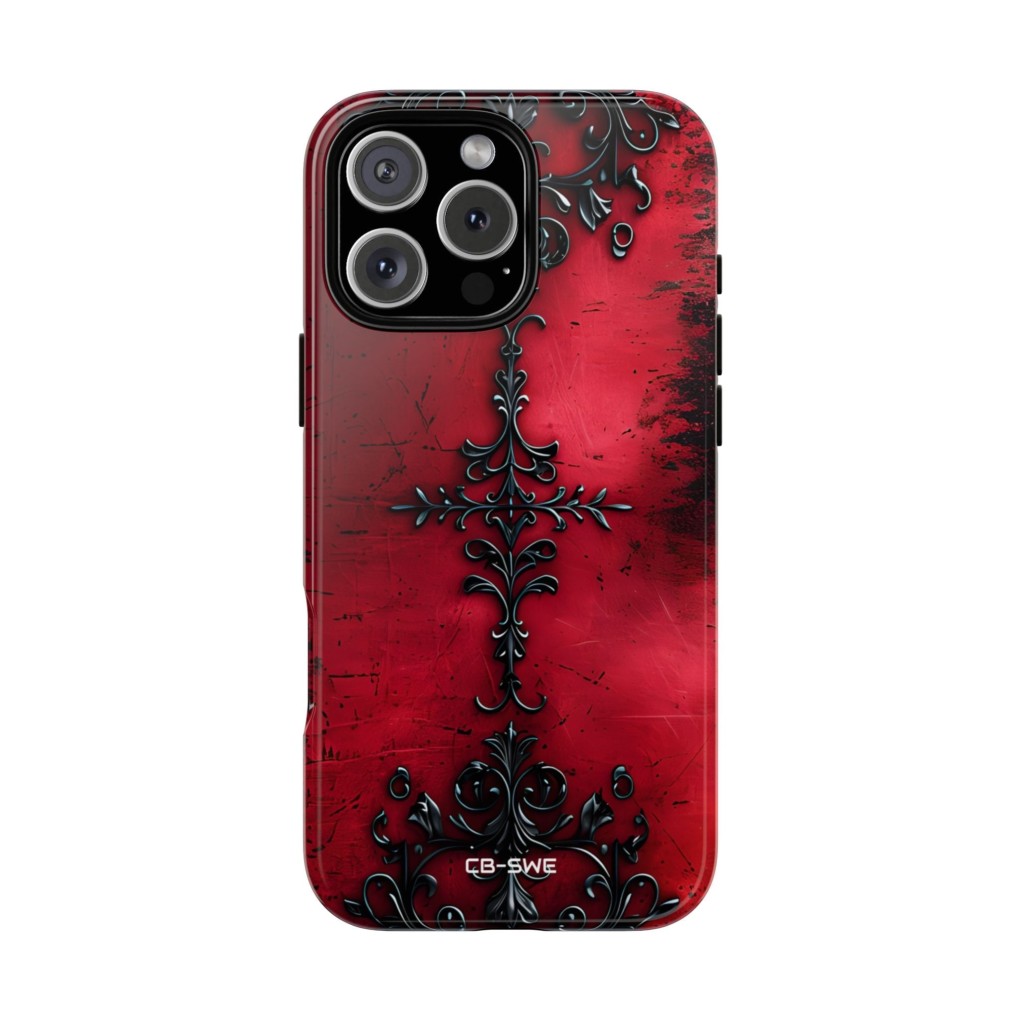 Gothic Crimson Emblem - iPhone Case