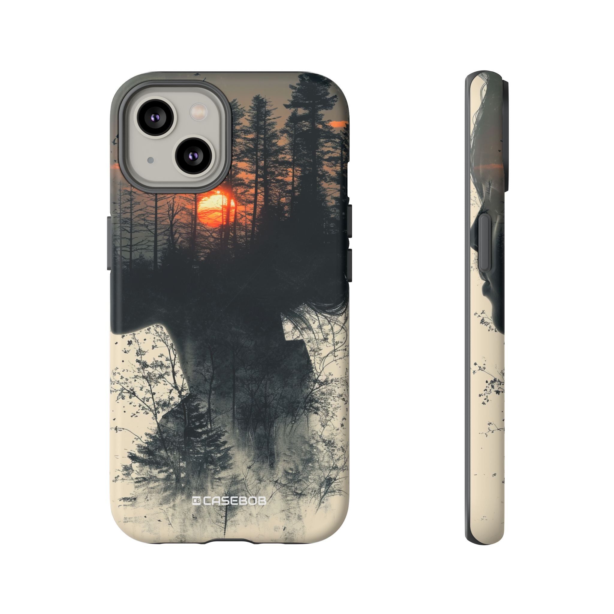 Tranquil Silhouette | Protective Phone Case for iPhone