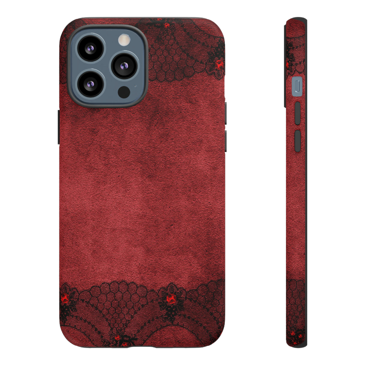 Flutterse Gothic Flower - Protective Phone Case