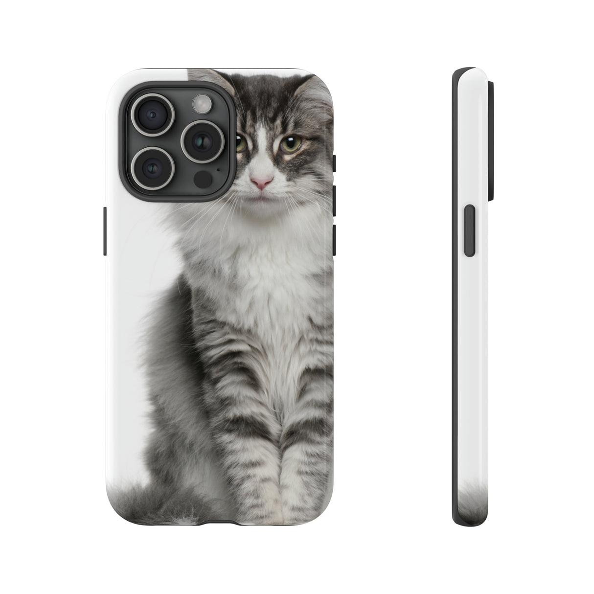 Forest Cat - Protective Phone Case