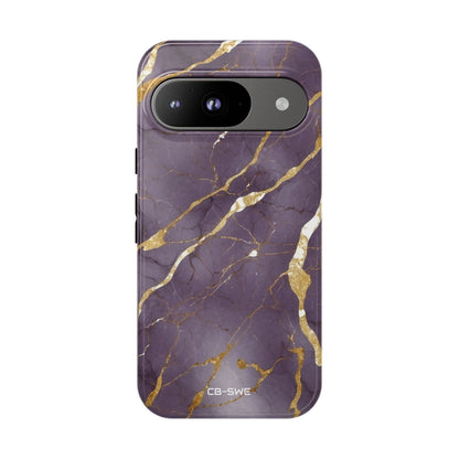 Golden Veins Flowing - Google Pixel Case
