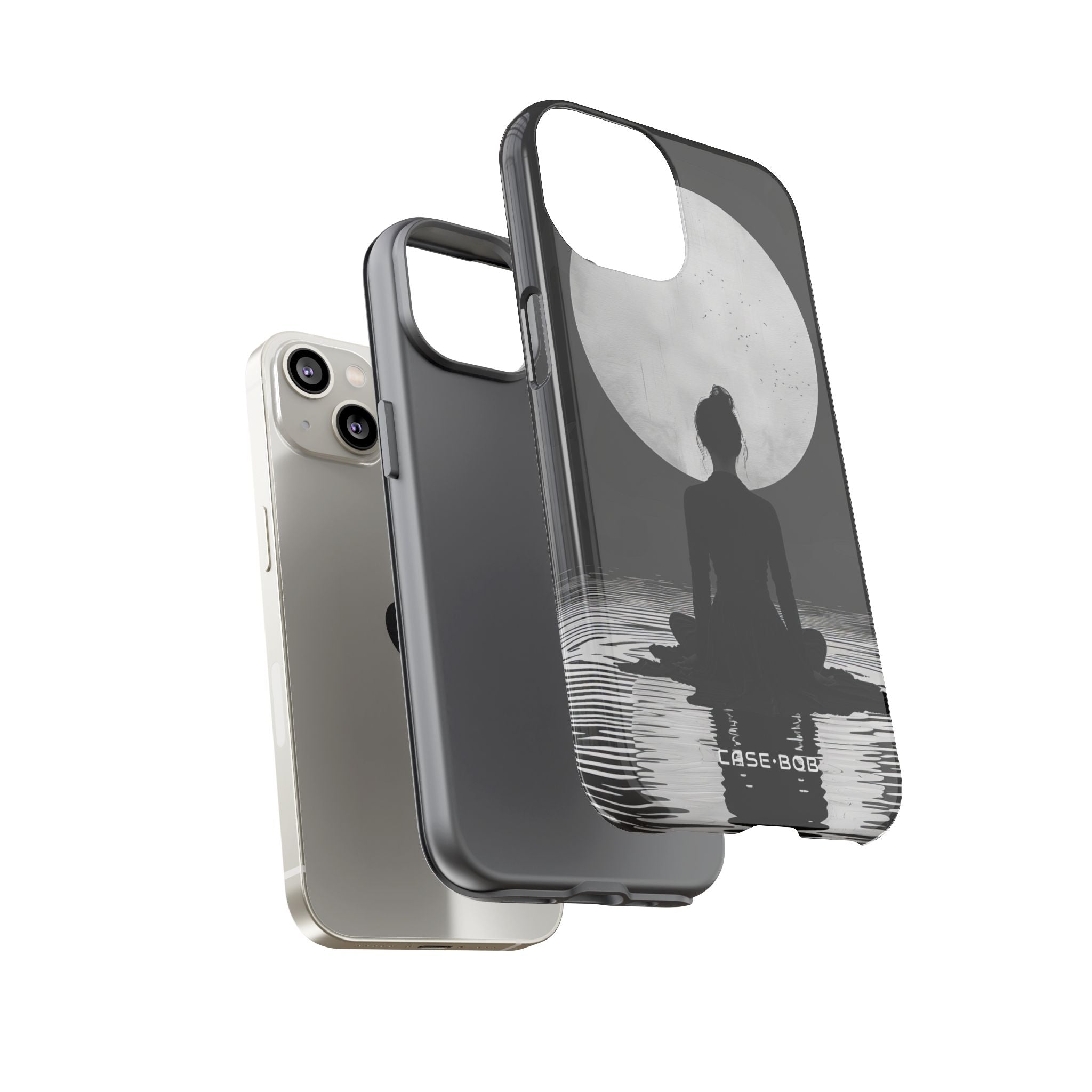 Silhouette Moonlight iPhone 14 Case - Tough