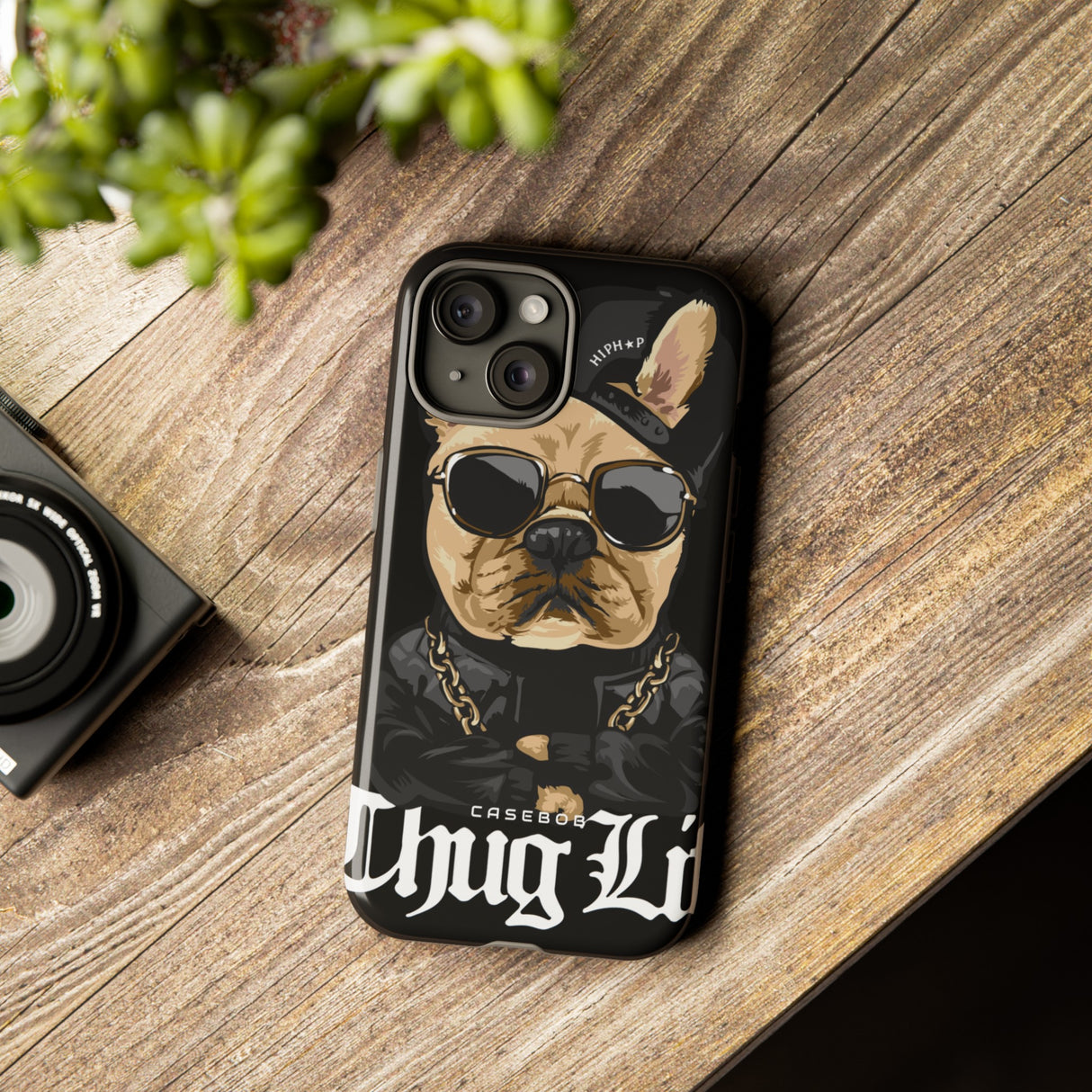 Thug Life Dog - Protective Phone Case