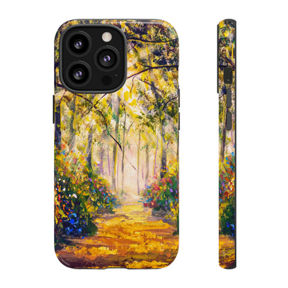 Sunny forest - Protective Phone Case