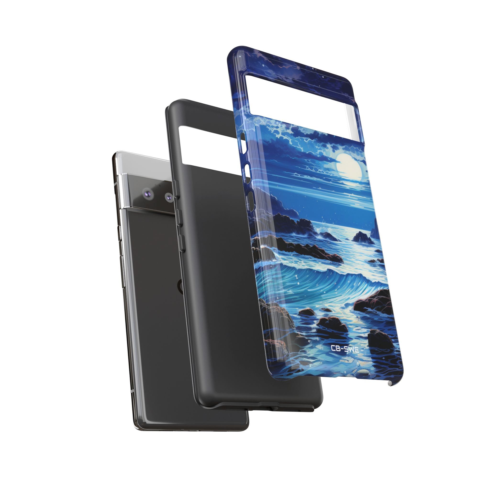 Moonlit Sea Dance - Google Pixel Case