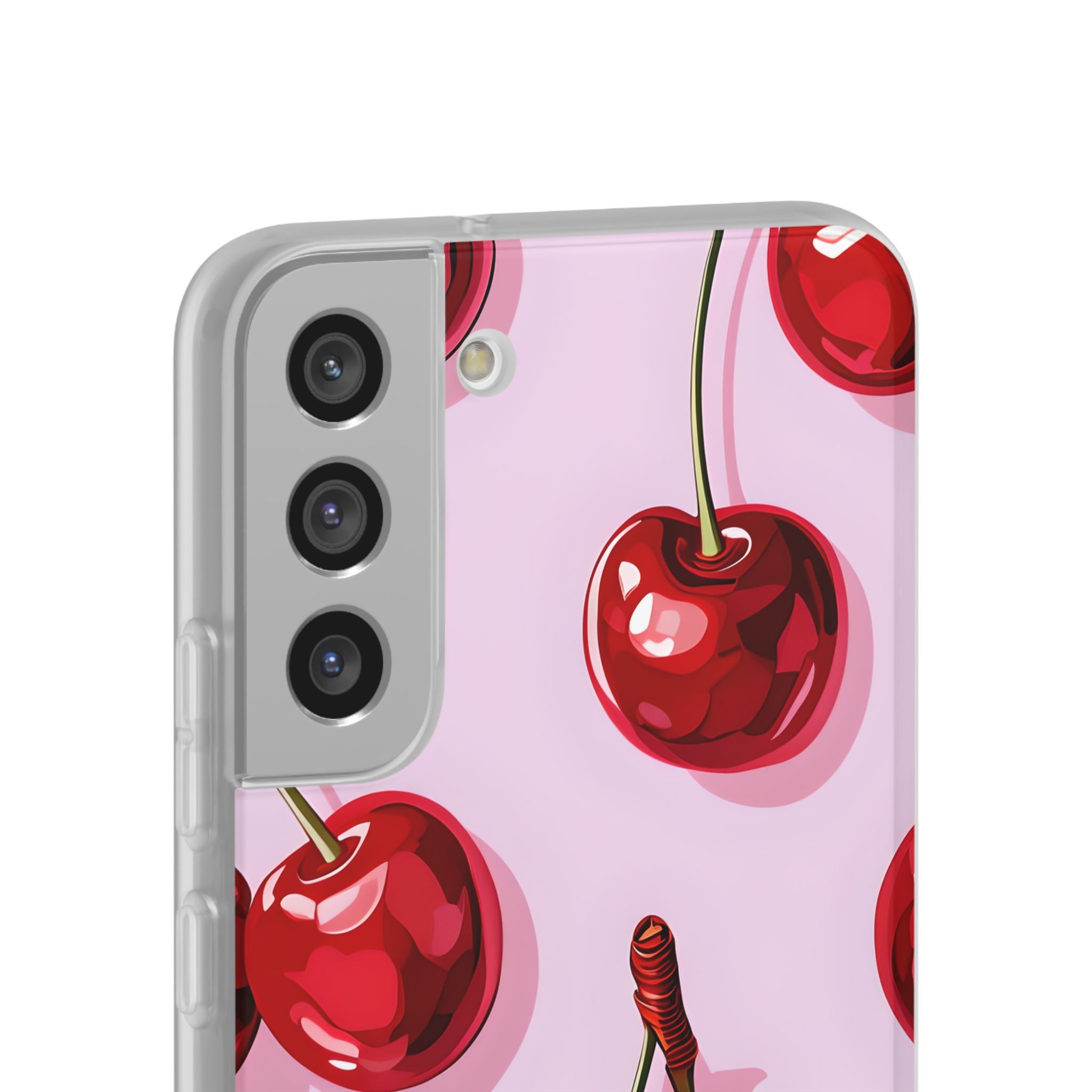 Glossy Cherry Burst Samsung S22 Plus Case - Soft