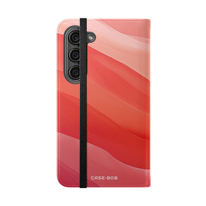 Wavy Coral Bands - Samsung S23 Case - Lompakko