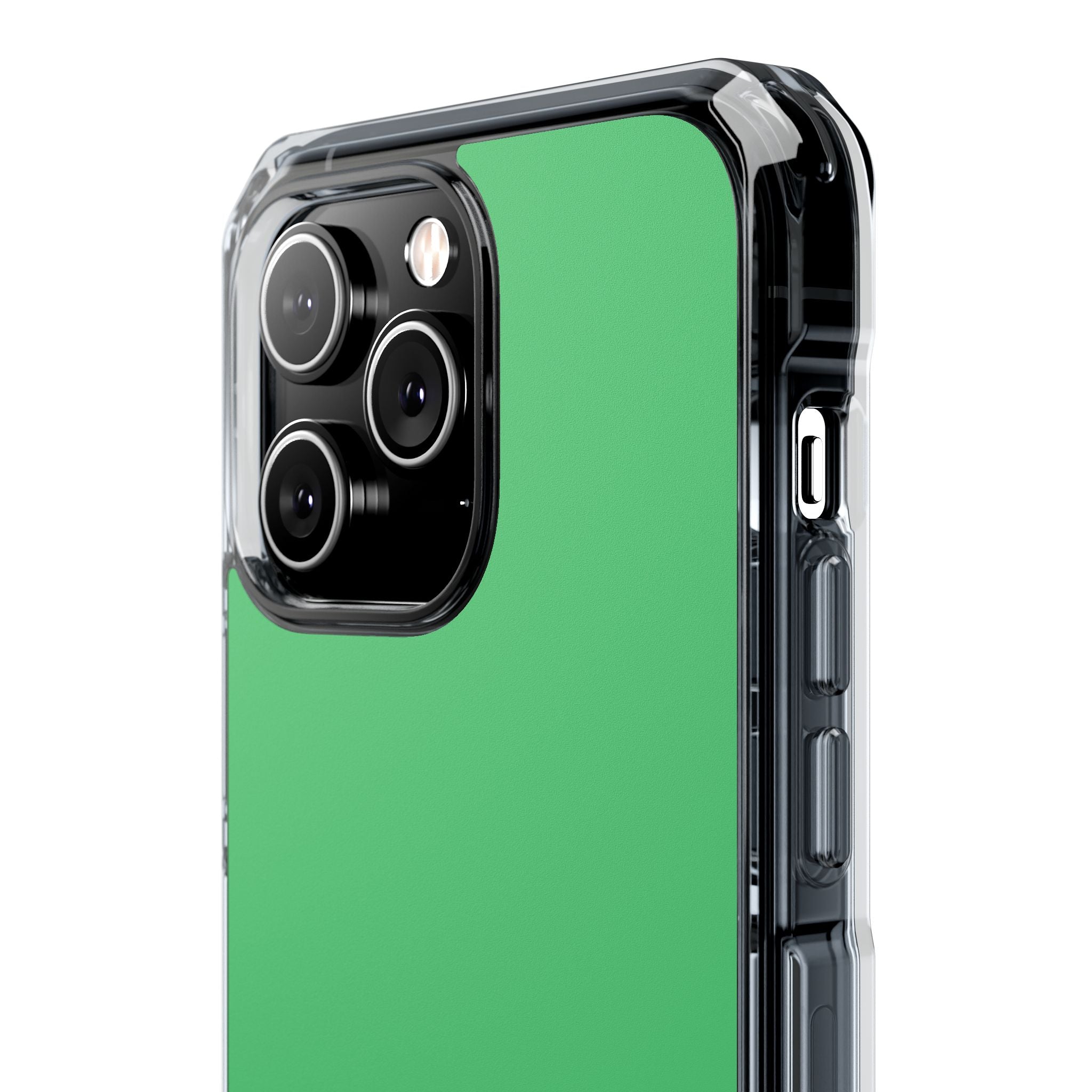 Emerald Green - Clear Impact Case for iPhone