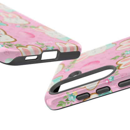 Bunny Blossom Samsung S25 Case - Tough