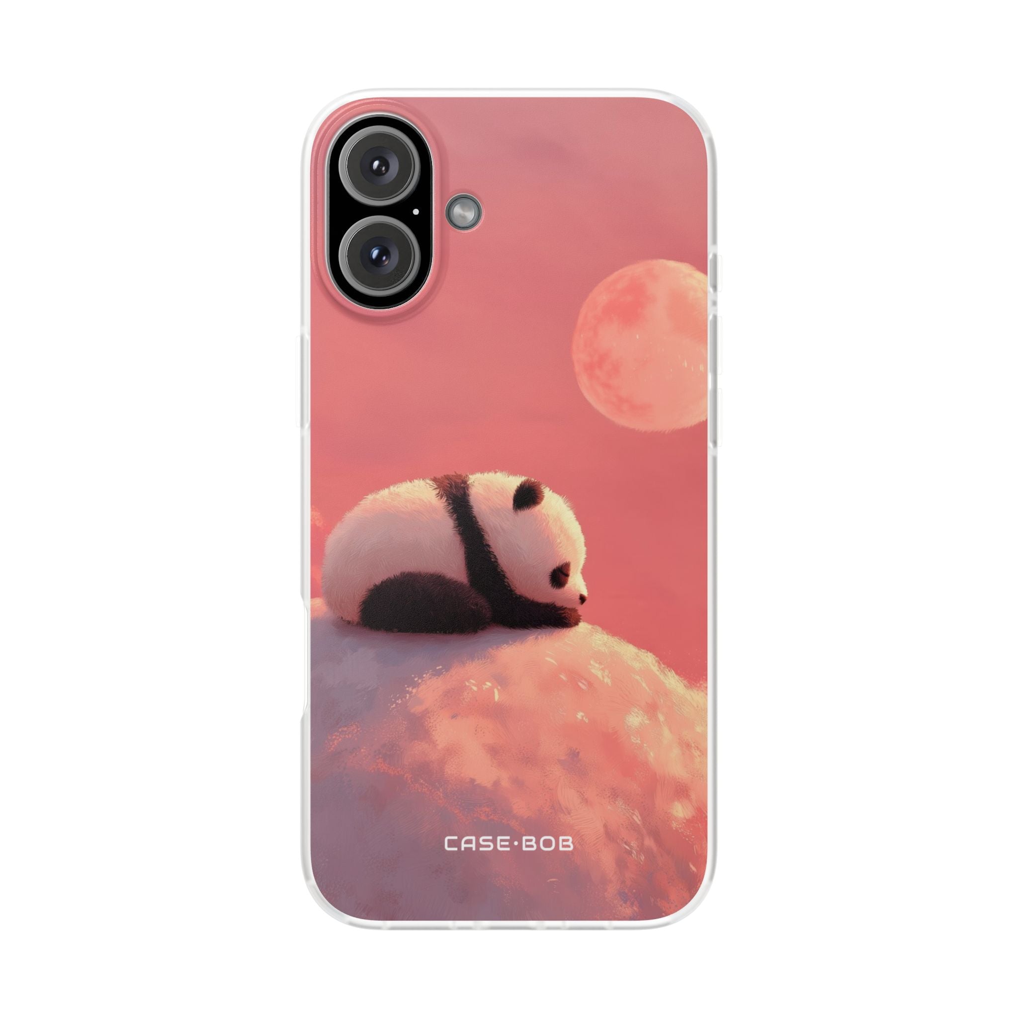 Panda Moonbeam iPhone 16 Plus Case - Soft