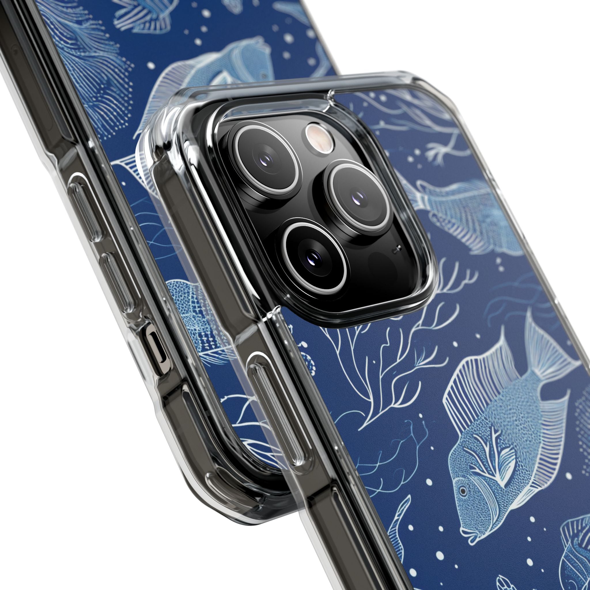 Blue Coral Garden iPhone 14 - Impact Clear+