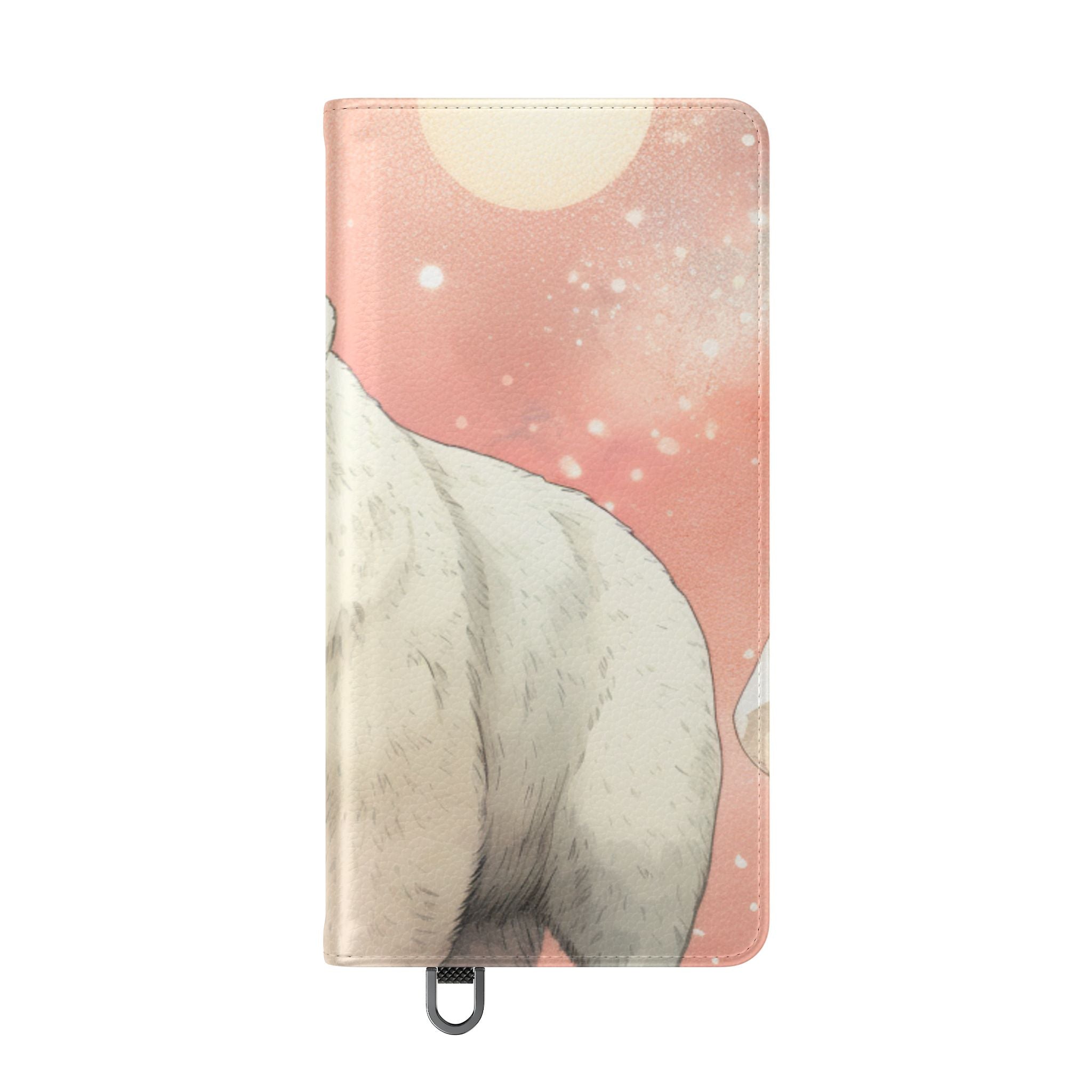 Polar Bear Nebula - Samsung S25 Ultra Case - Lompakkokotelo