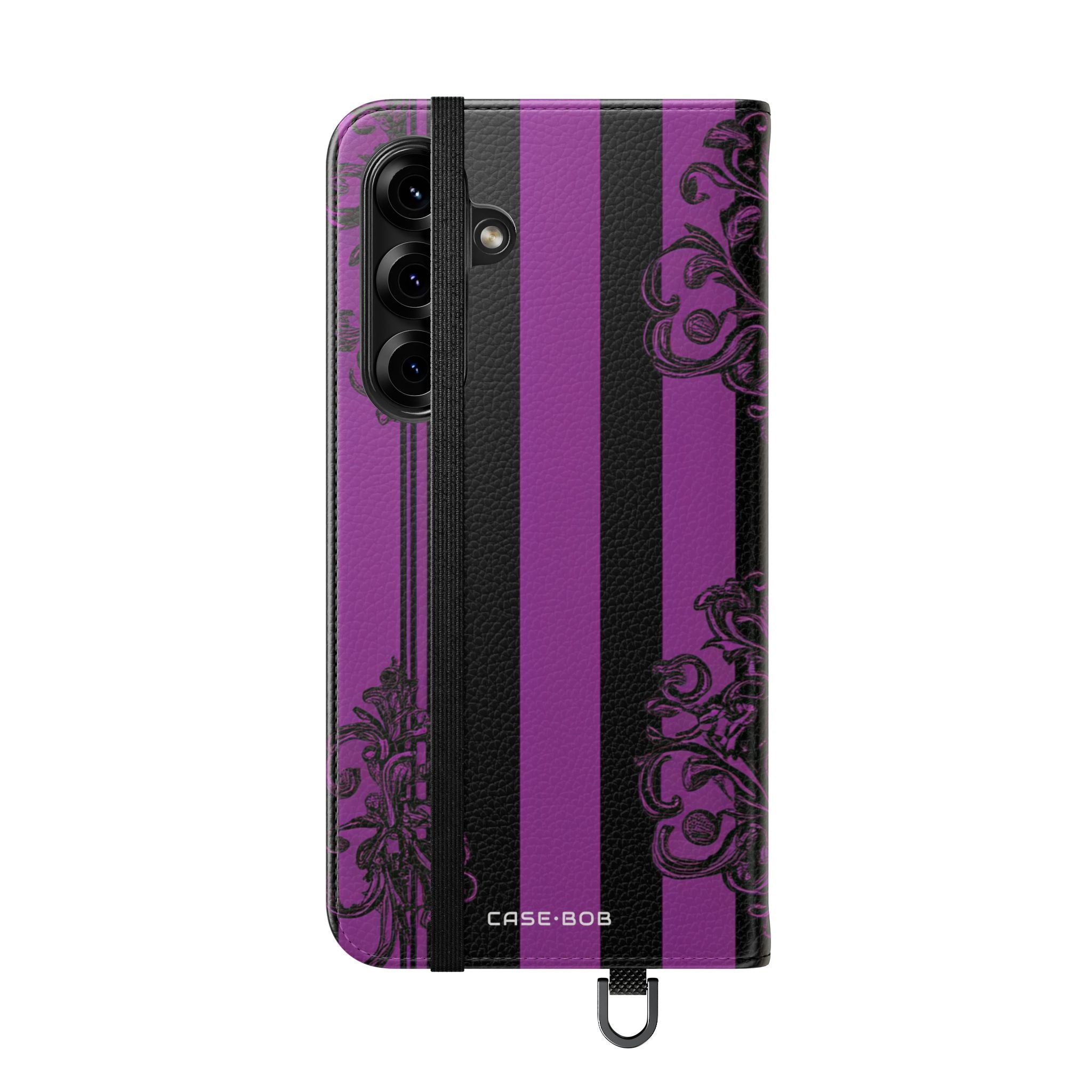 Baroque Stripes - Samsung S25+ Case - Wallet