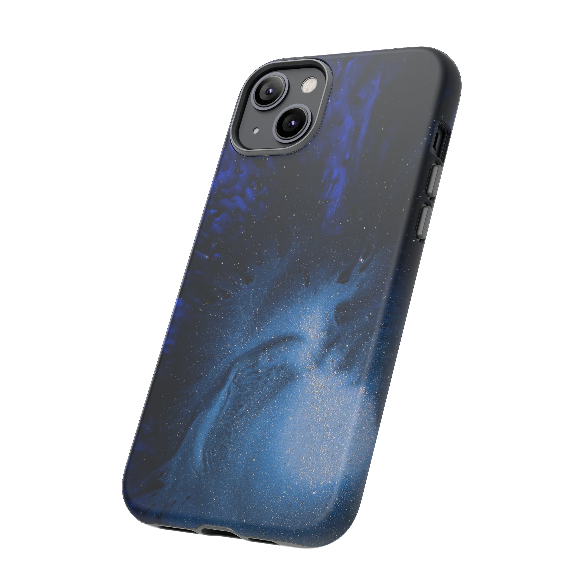 Winter Blue Ink Art - Protective Phone Case