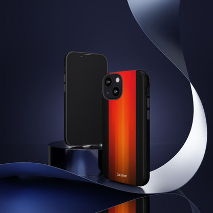 Fiery Symmetry Blaze - iPhone Case
