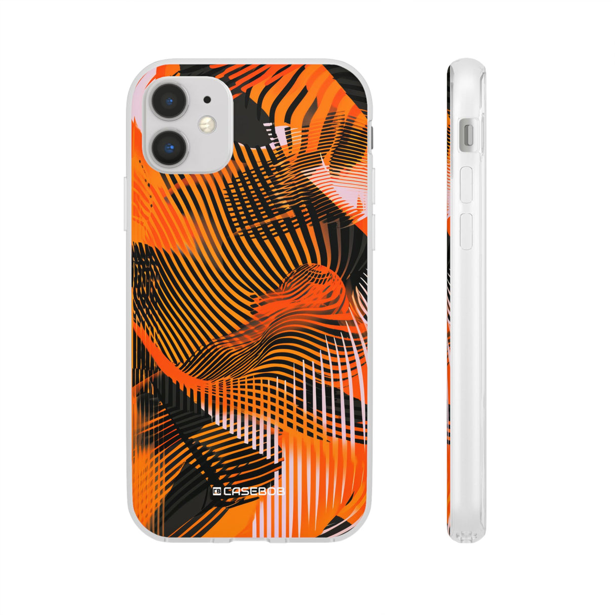 Pantone Tangerine  | Phone Case for iPhone (Flexible Case)