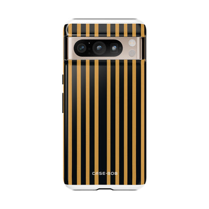 Golden Stripes Google Pixel 8 Pro Case - Tough