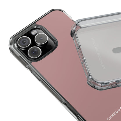 Rosy Brown iPhone 16 - Clear Impact Phone Case