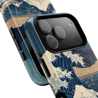 Cresting Blue Wave iPhone 17 Pro Case - Tough+