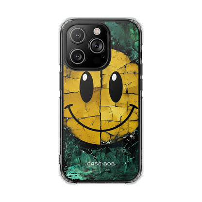 Cracked Smiley iPhone 14 Pro Case - Impact