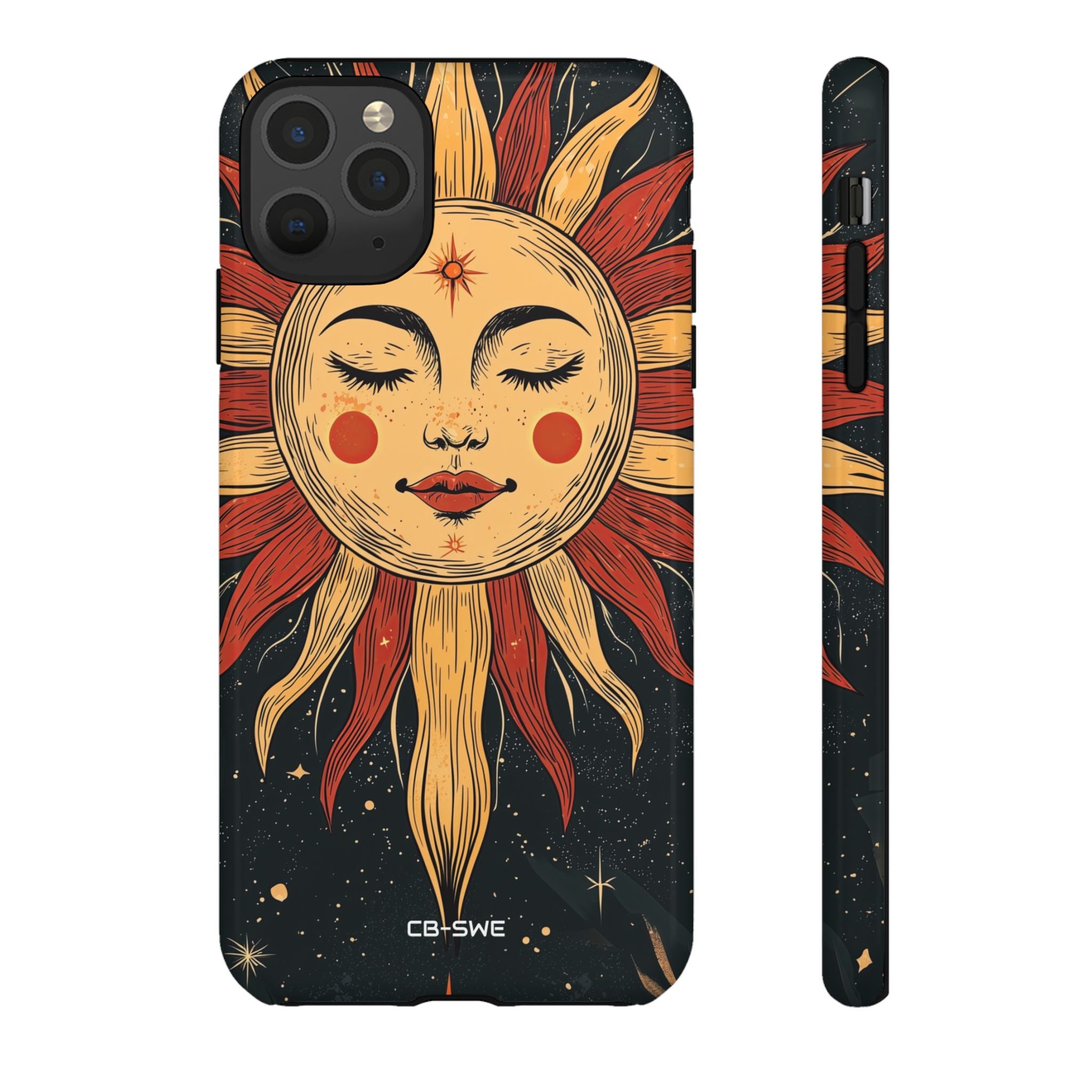 Sunshine Embraces Stars - iPhone Case