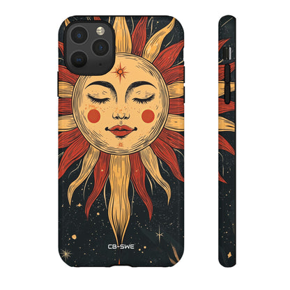 Sunshine Embraces Stars - iPhone Case