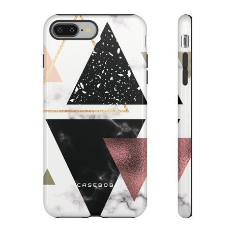 Rose Gold Triangles - Protective Phone Case