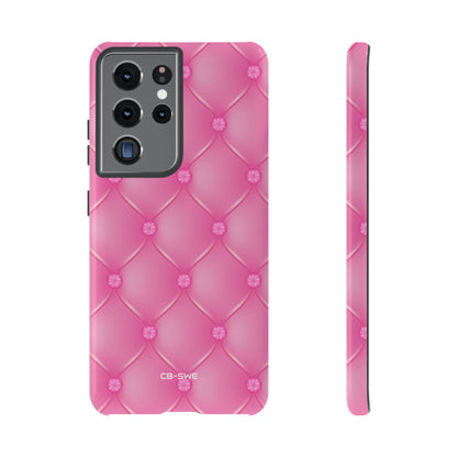 Quilted Pink Elegance - Samsung Case