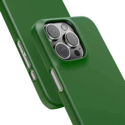 Dark Green iPhone 16 - Slim Phone Case