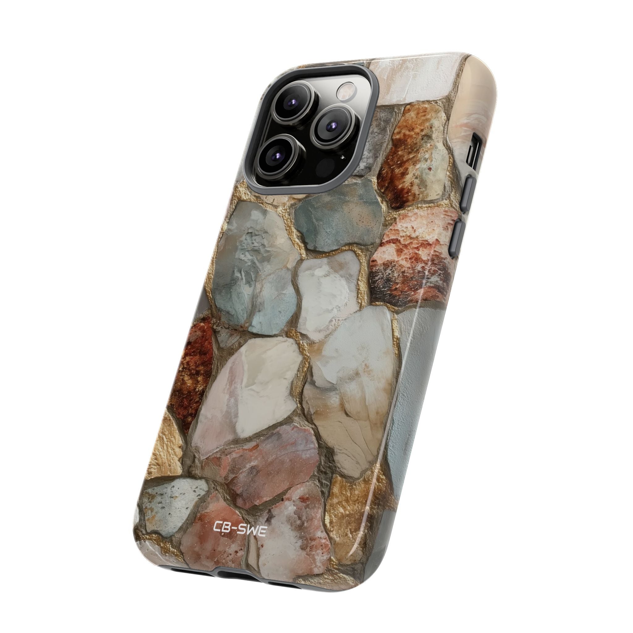 Stone Mosaic Dance - iPhone Case