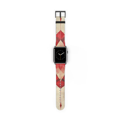 Crimson Bloom - Watch Band
