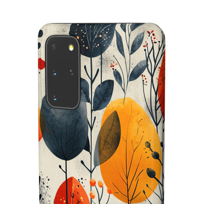 Vibrant Leaf Harmony Samsung S20 - Slim Phone Case