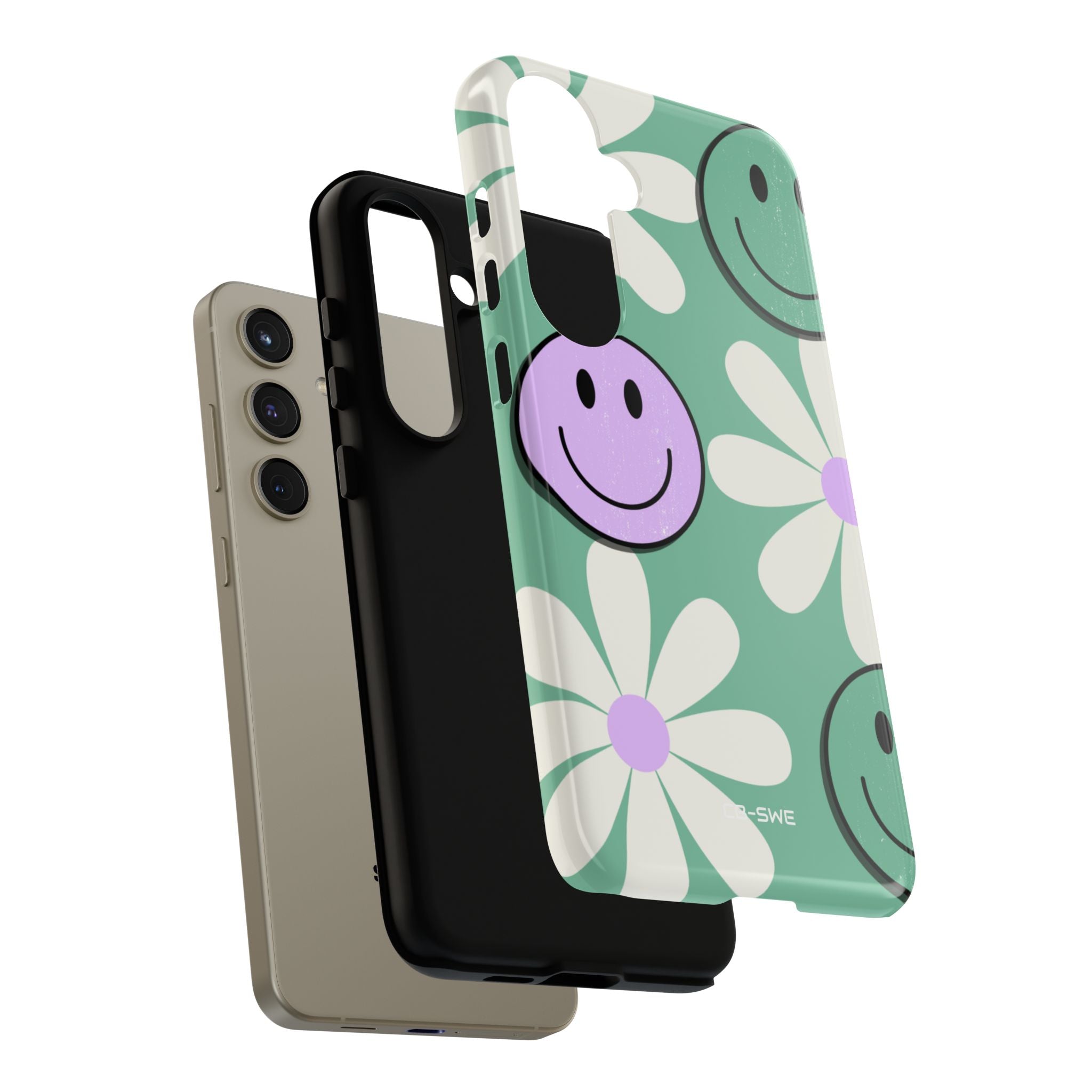 Playful Retro Blooms - Samsung Case