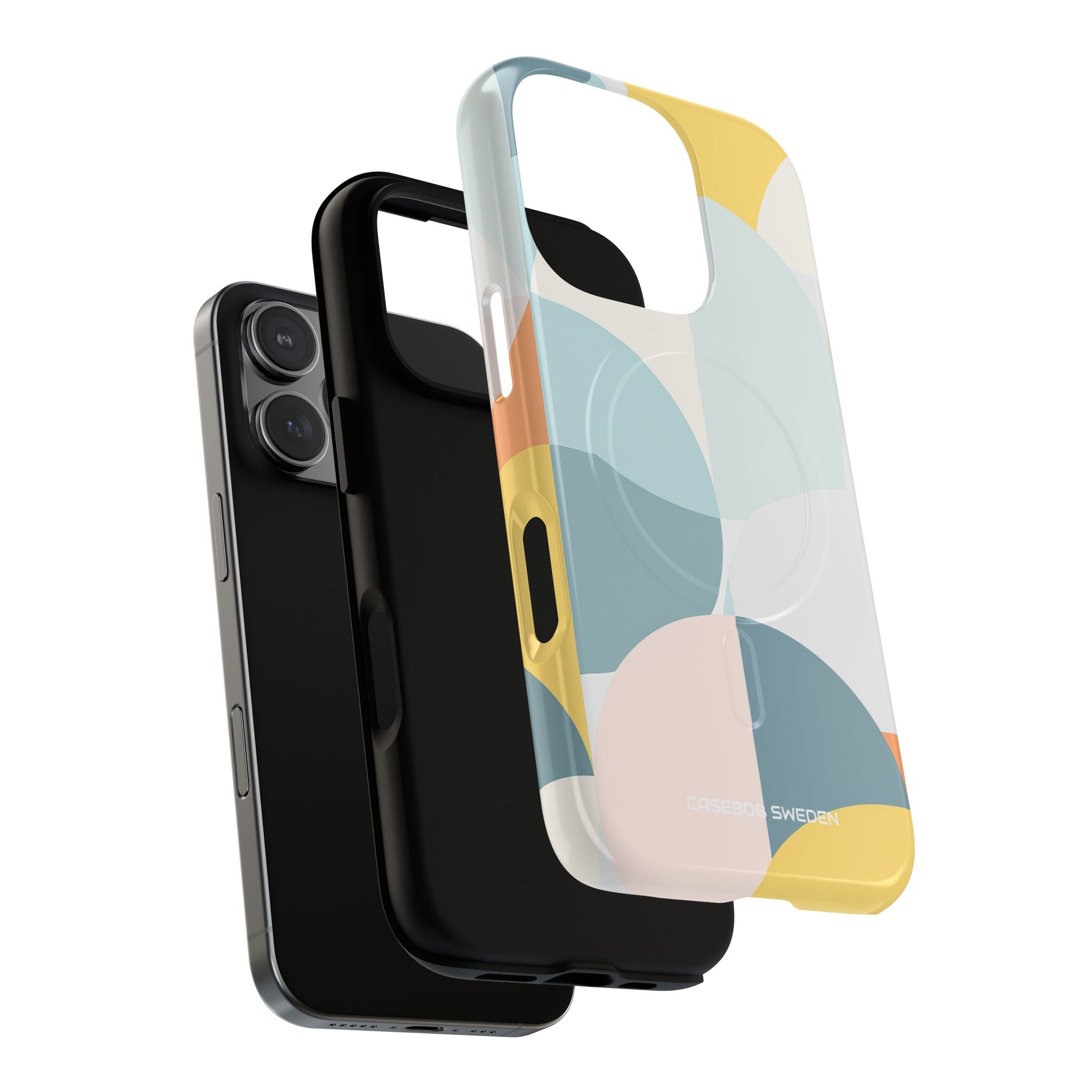 Abstract Geometric Calm - Tough + MagSafe® iPhone 16 Phone Case