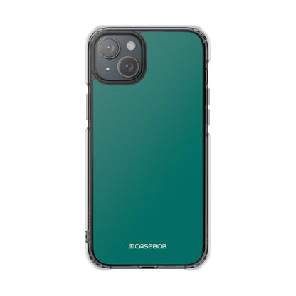 Pine Green - Clear Impact Case for iPhone