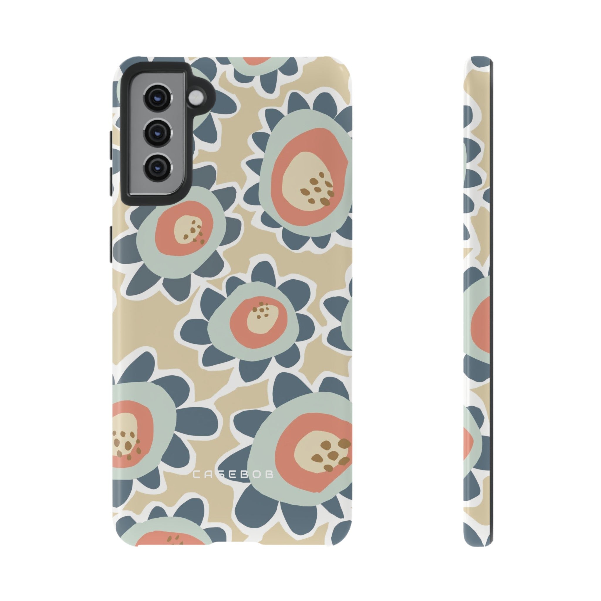 Pastel Happy Flower Phone Case - Protective Phone Case