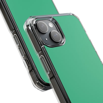 Ocean Green - Clear Impact Case for iPhone