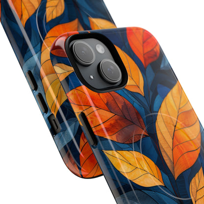 Stained Glass Blossoms iPhone 15 | Tough+ Phone Case