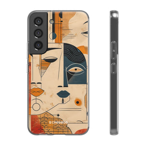 Cubist Introspection | Flexible Phone Case for Samsung Galaxy