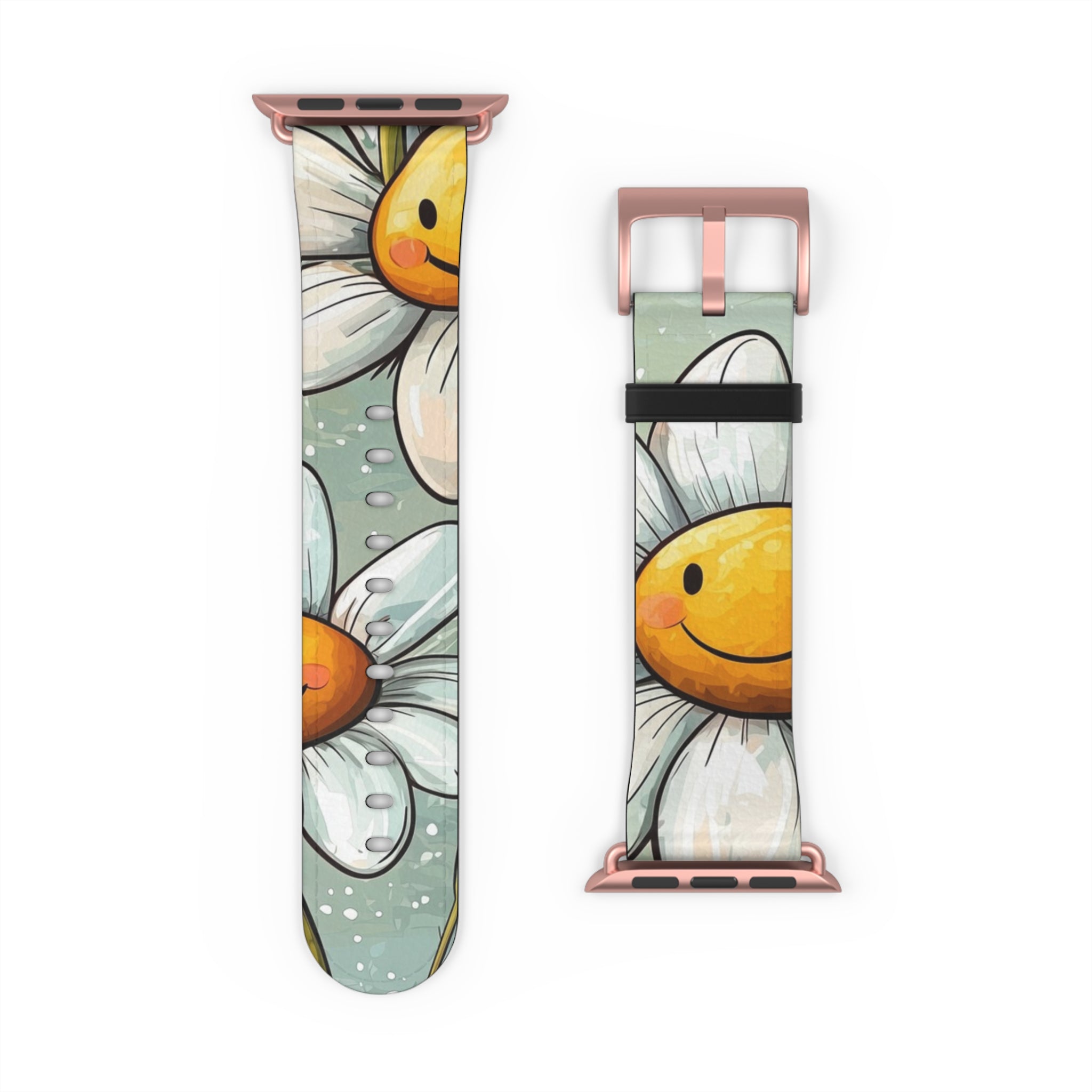 Smiling Daisies Burst - Watch Band