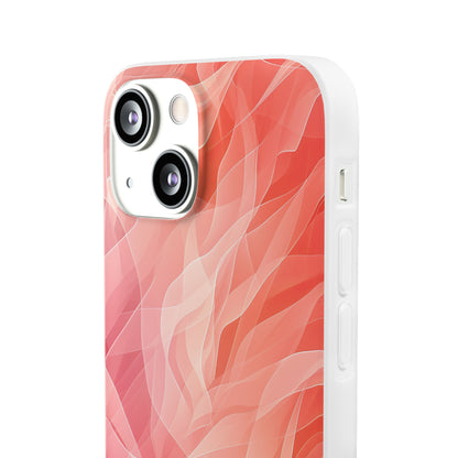 Peach Wave Drift iPhone 13 mini Case - Soft